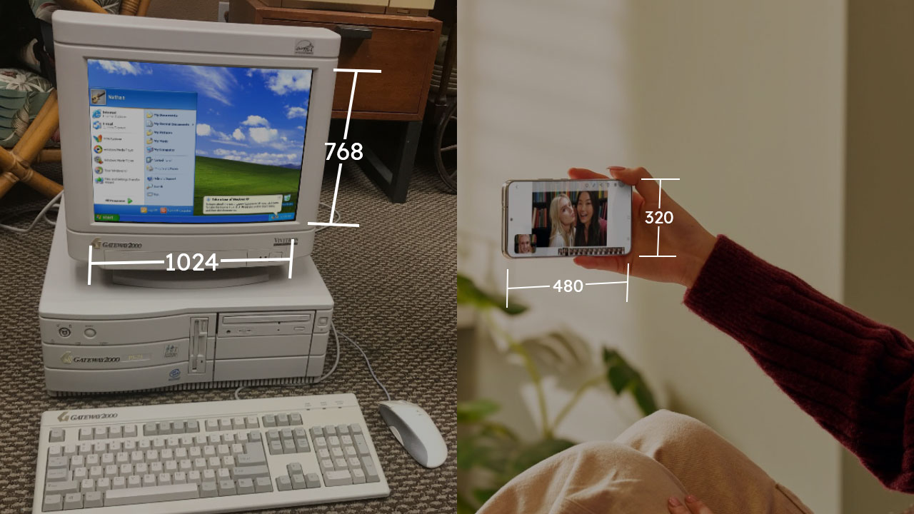 smartphone tiny screen