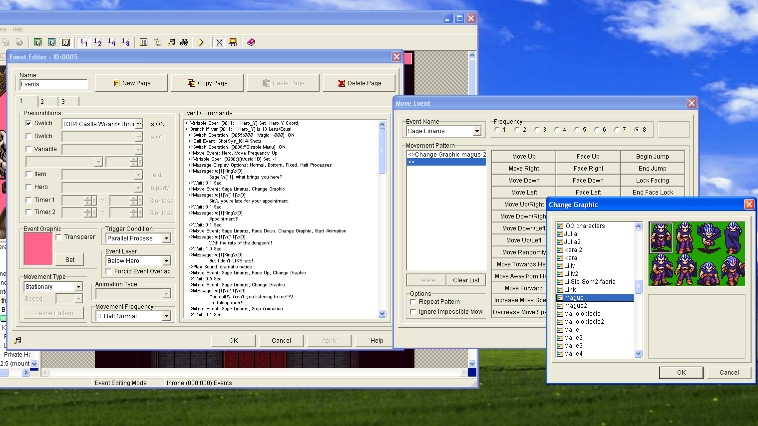 RPG Maker 2000 had way more features